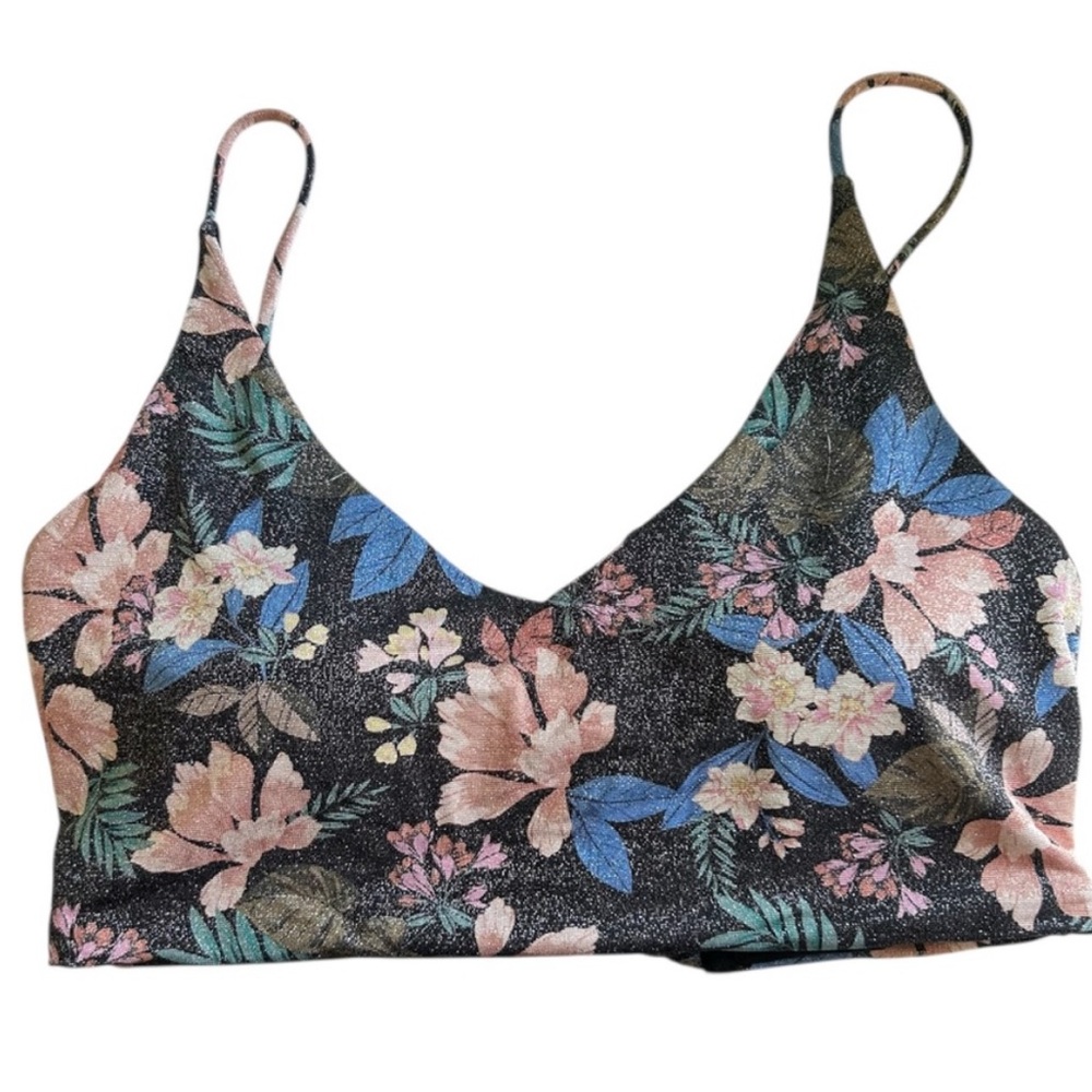 O'Neill Tropical Print Bikini Top Brand New!